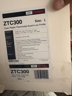 AC thermostat Clear Guard