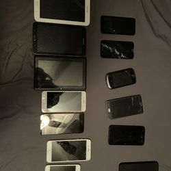 iPhones, Samsungs, Etc (Mainly For Parts)