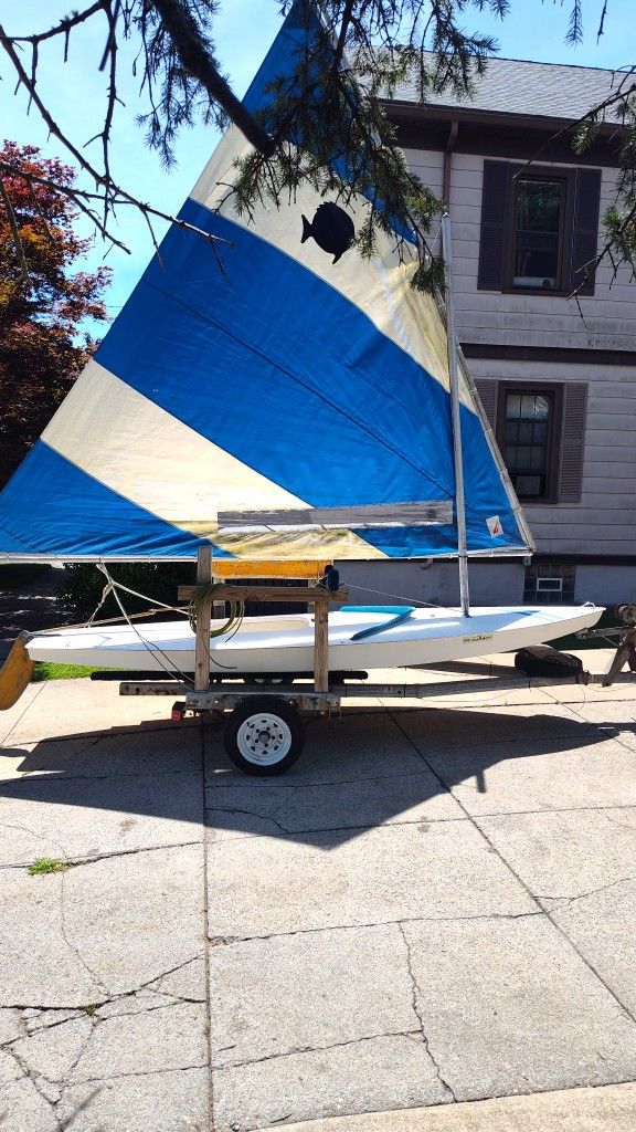 1969 Sunfish Sail Boat