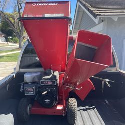 🔥 Troy-Bilt Chipper / Shredder – 250cc Briggs – Fully Restored – Runs Strong
