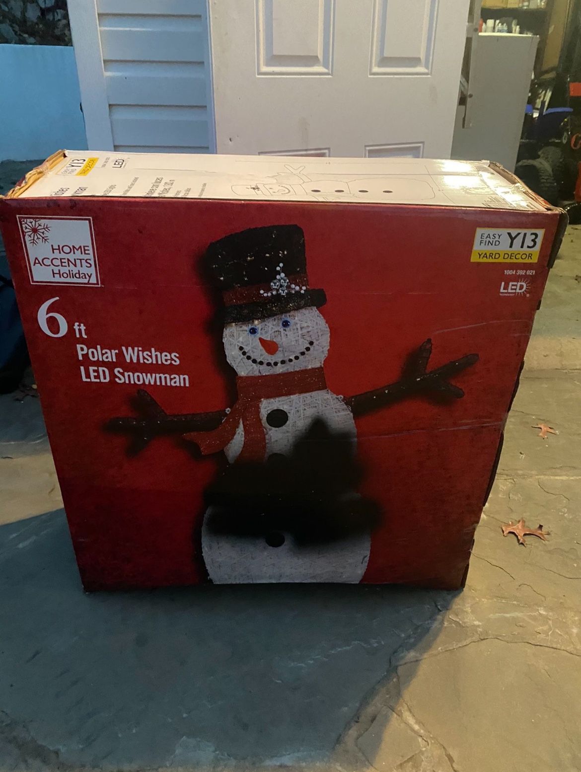 6 ft Led Snow man