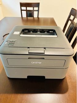 Brother HL-L2405W Wireless Compact Monochrome Laser Printer with Mobile Printing, Black & White