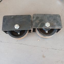 Sliding Gate Rollers And Rail 