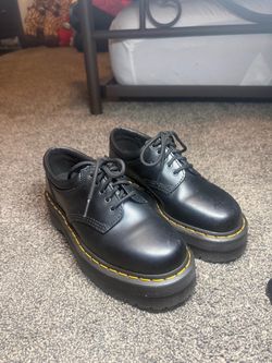 Dr. Martens 8053 Quad Platform Shoes Size 8 W