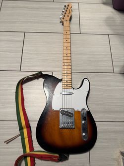 Squier Telecaster Electric Guitar Sunburst