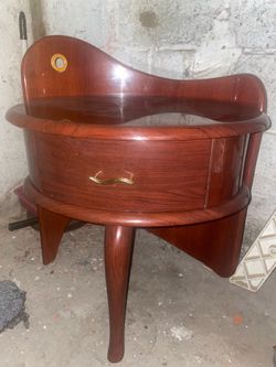 Two small tables