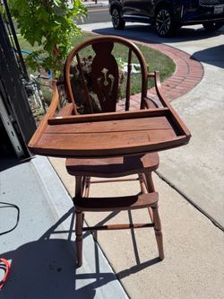 Antique Baby Highchair