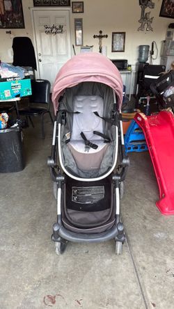 Baby Stroller with Canopy and Harness