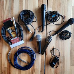 Audio Cables and Microphones 