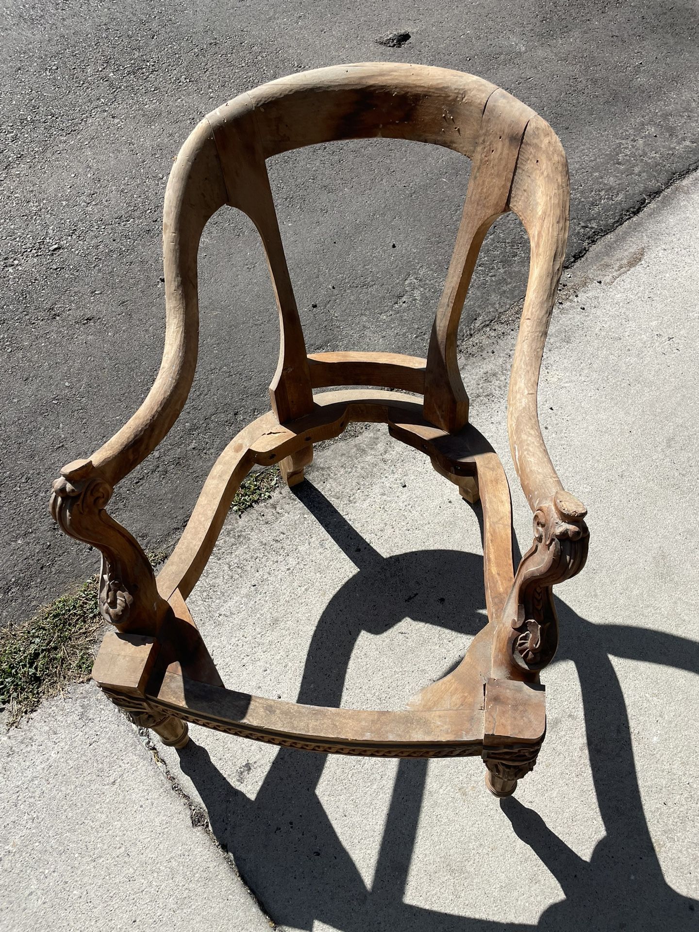 Chair Frame Antique For restore 
