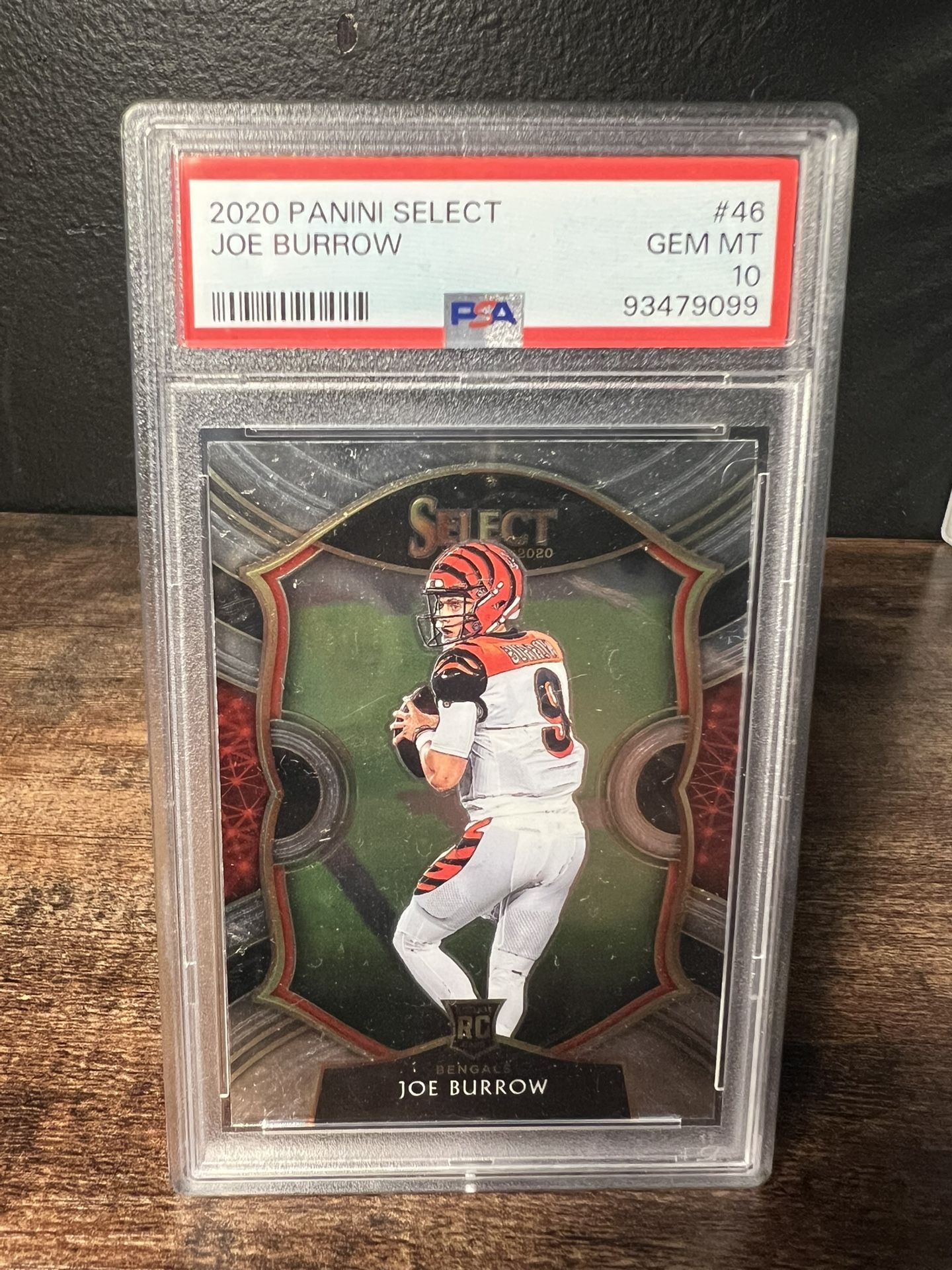 2020 Panini Select Joe Burrow #46 PSA 10