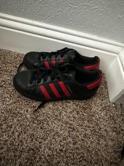 Adidas superstar red size 5 hot sale