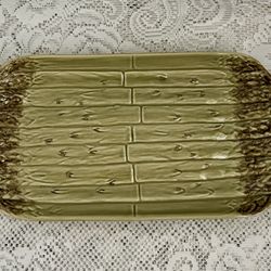 Vintage Bordallo Pinherio Portugal  Asparagus Serving