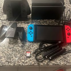 Nintendo Switch With  Accessories 