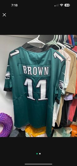 A.J. Brown 
EAGLES  
New Stitched NFL Jersey   
Shipping Available   3.49 at checkout 
Sizer XL 
Located in pompano beach , Fl