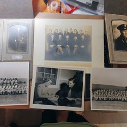 WW2 Photo Lot Identified Captain Army Air Corps 