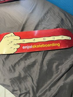 Enjoi Middle Finger Skateboard Deck 