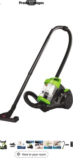 Canister bagless vacuum