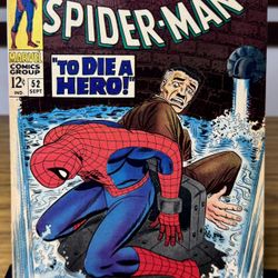 Amazing Spider-Man #52 -1st App Joe Robertson -3rd App Kingpin-(6.5)