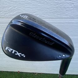 Cleveland RTX4 46° Pitching Wedge Black Satin Dynamic Gold Tour Issue