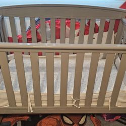 Used Toddler Crib With Matress