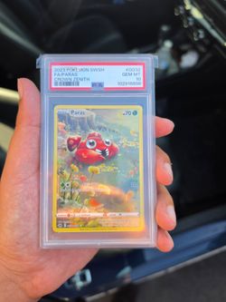 Paras PSA 10 Pokemon card