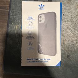 iPhone Case Adidas Black Simi Clear