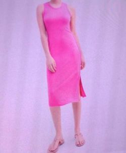 Mid Length Dress (Pink) Size XL 
