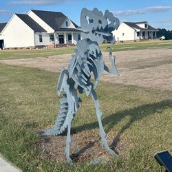 Steel dinosaurs