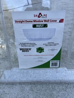 Plastic Basement Window Covered