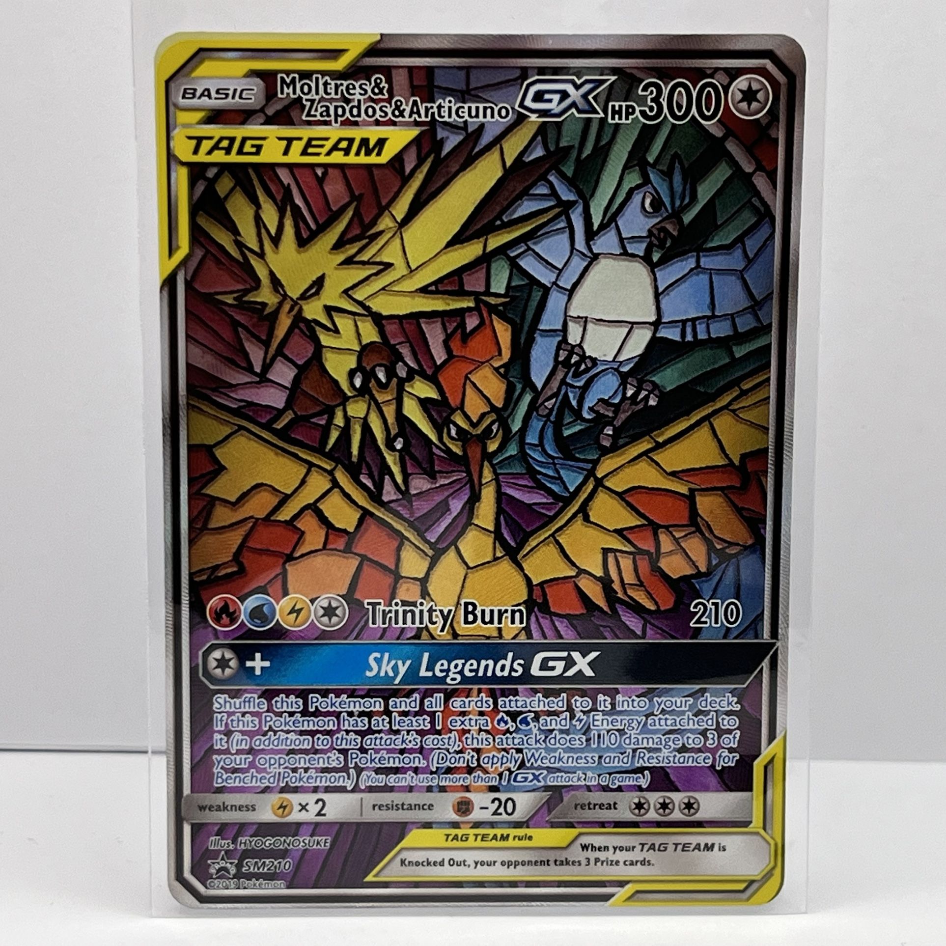 Moltres & Zapdos & Articuno GX - SM Promos Near Mint