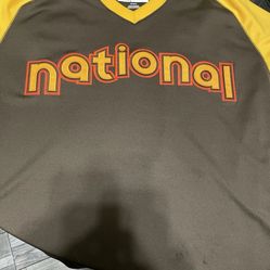 A 2016 Cool Base Authentic # 16 Jose Fernández Nationals All star game jersey