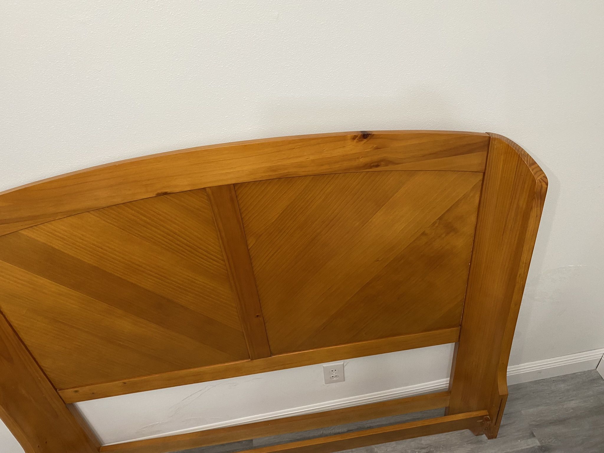 Queen solid wood wing bed headboards. I have 2 of them exactly the same. Size is 63.2” wide x 54inch