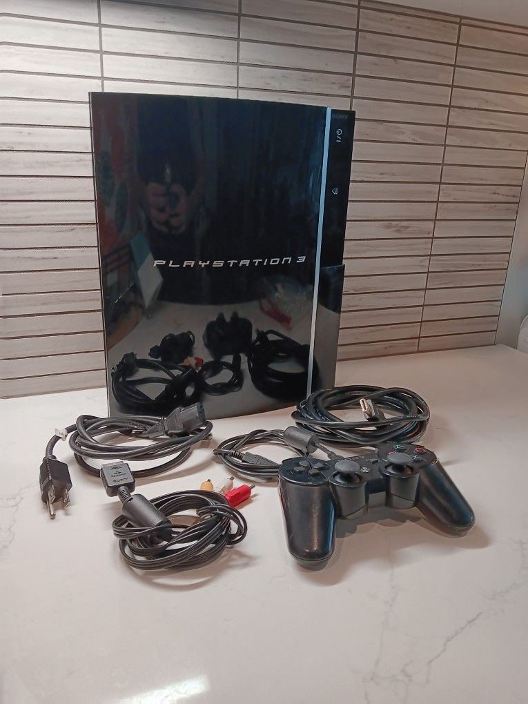 PS3 PHAT BUNDLE PLAYSTATION 3 CONTROLLER