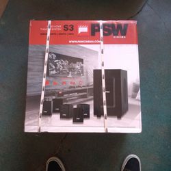 PSW Cinima 5.1 HD THEATER SYSTEM full Sound SYSTEM 