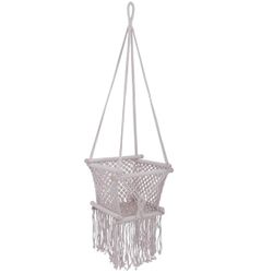 Macrame baby swing