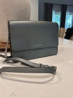 Silver Metallic Michael Kors