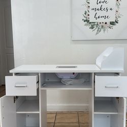 Nails table and pedicure spa