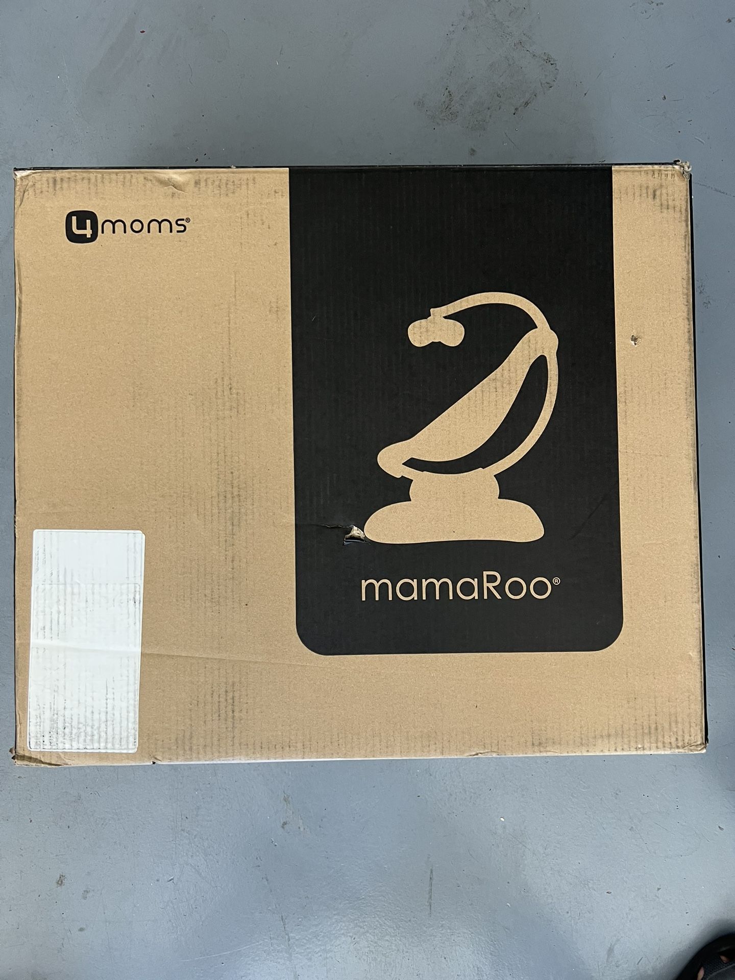 4moms MamaRoo Multi-Motion Baby Swing, Bluetooth Enabled with 5 Unique Motions, Grey