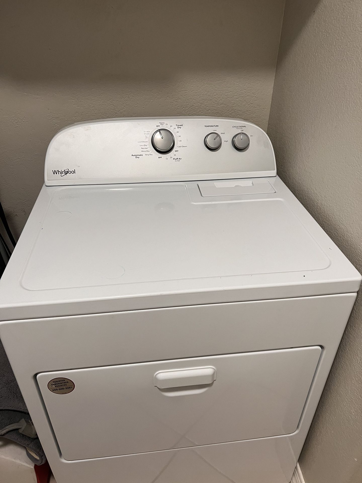 Dryer Whirlpool 