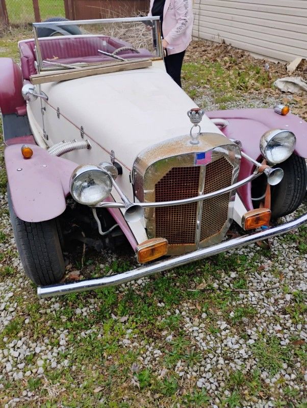 1939 Mercedes Gazelle Kit Car 1956 912 Porsche 4-cylinder Motor Air Cooled 