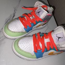 Kids air Jordan 1 mid multicolor