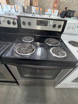 Whirlpool Electric Coil Range Stove