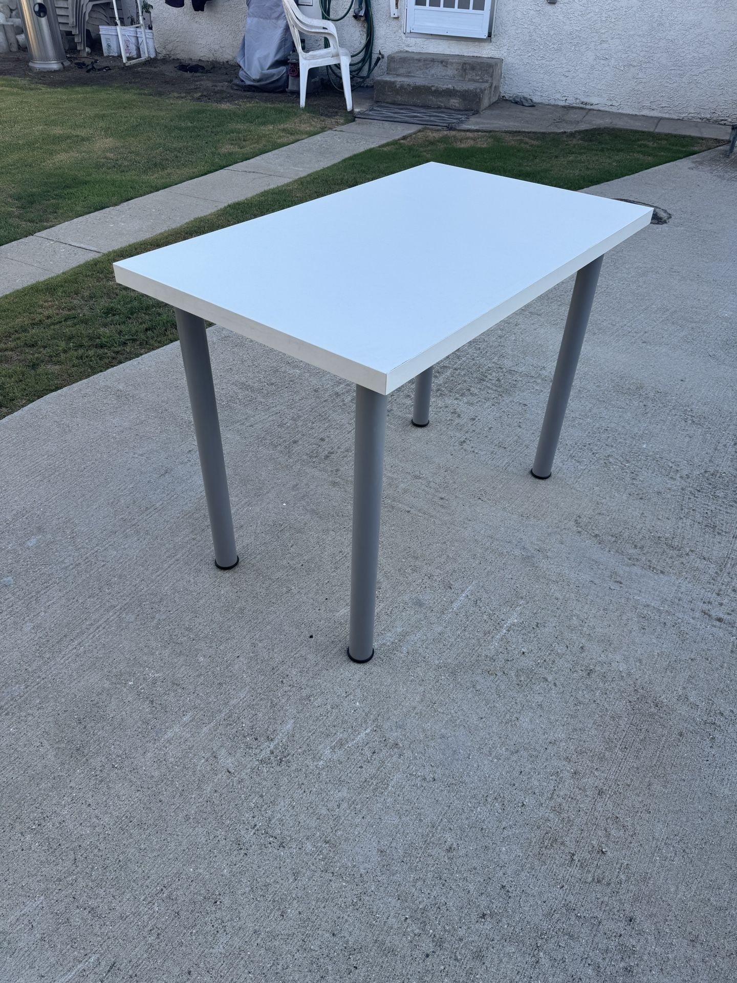 White IKEA table