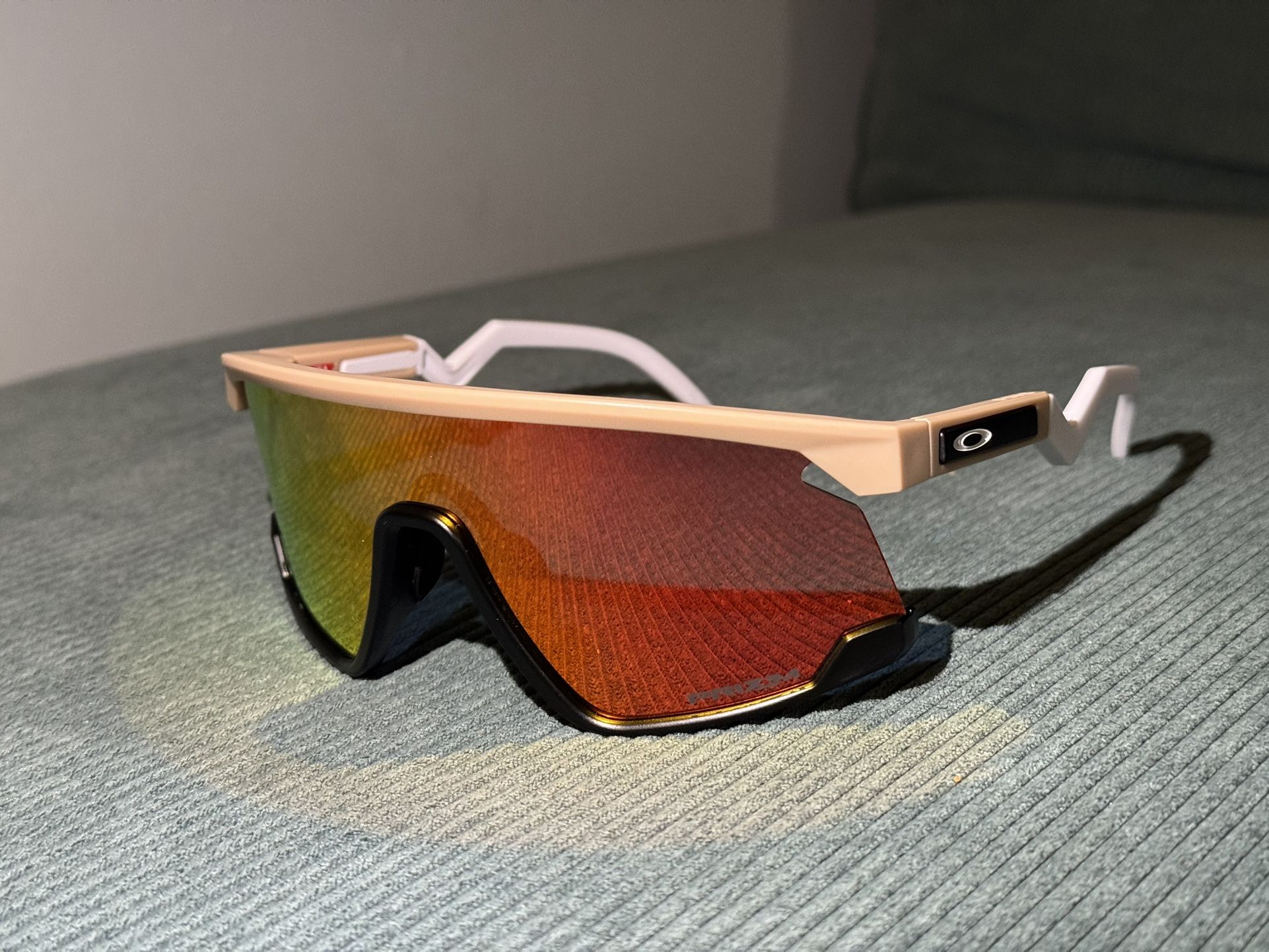 Oakley BXTR  Prizm Ruby Lenses, Matte Desert Tan Frame.