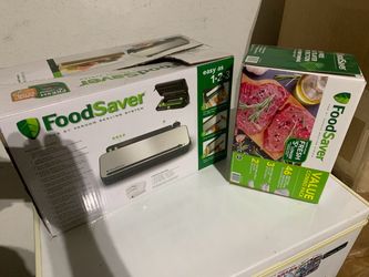 FoodSaver VS3180 set. With extra variety bag kit.