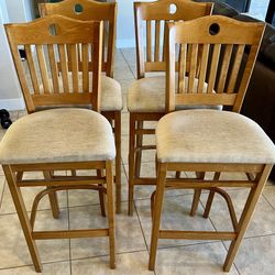 Bar Stool Chairs X 4