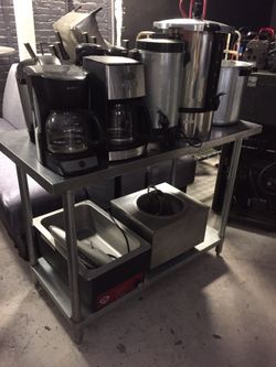 Restaurant coffee makers, small appliances
