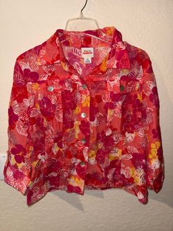 Ruby Rd.  Floral blouse size 14