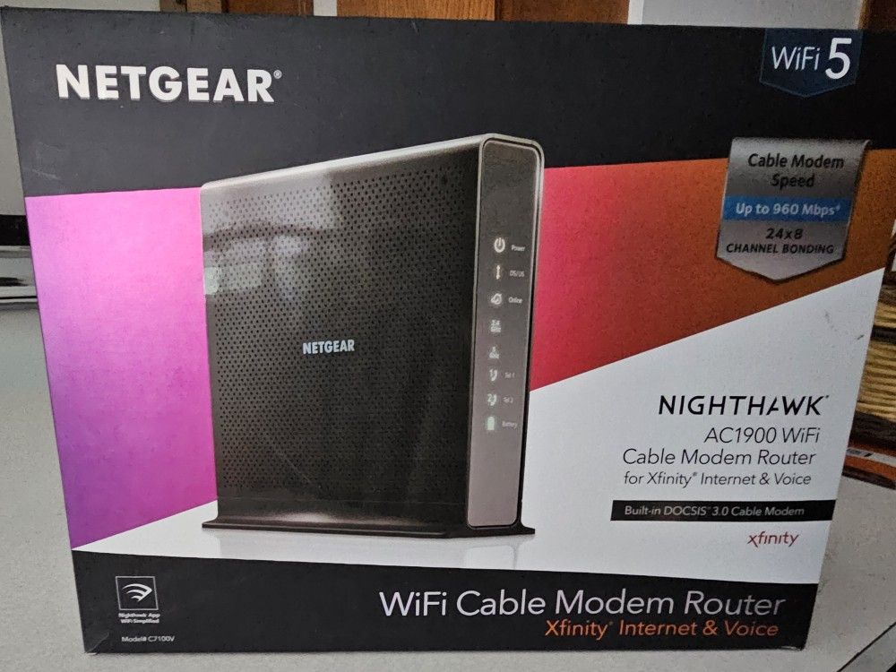 Netgear Nighthawk AC1900 WiFi Router